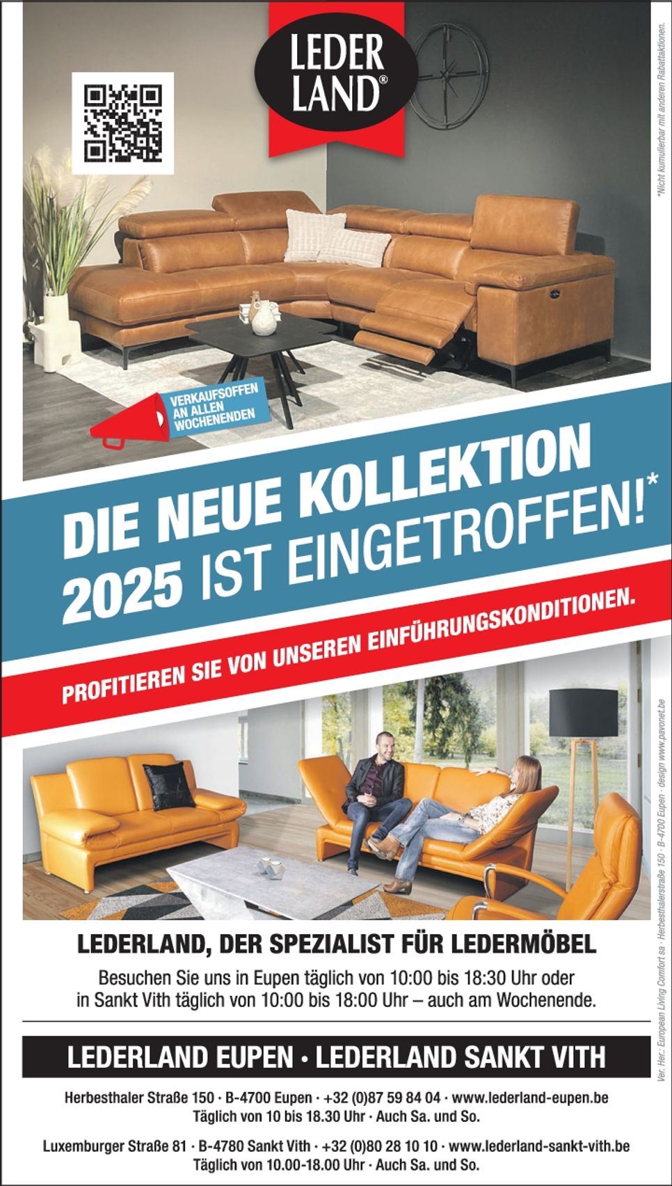 Die neue Kollektion 2025 ist eingetroffe