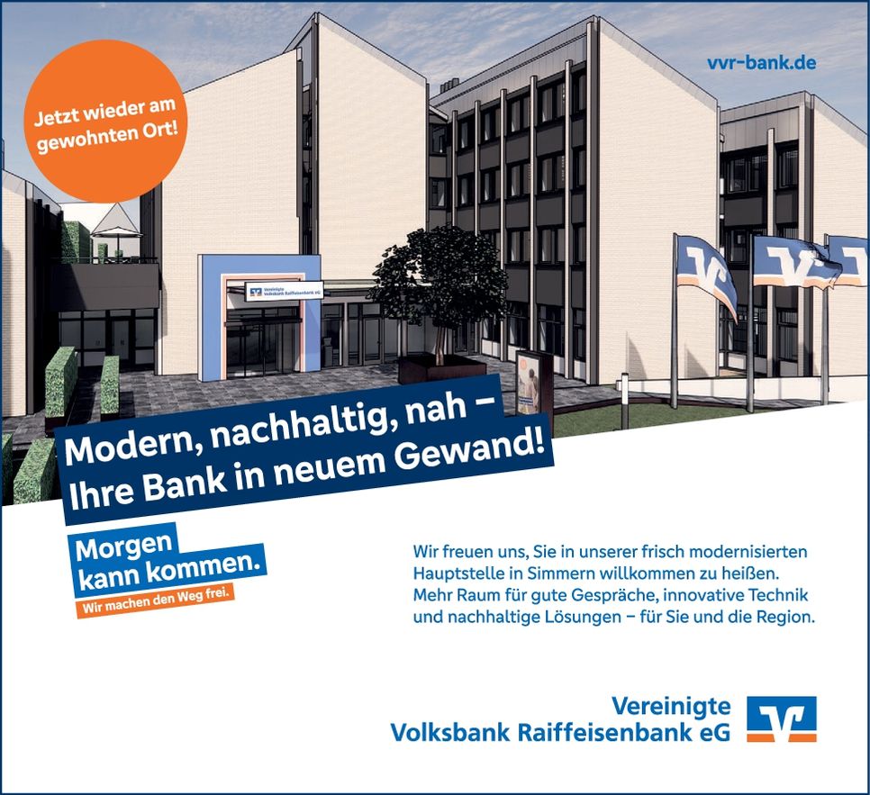 Ihre Bank im neuen Gewand