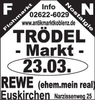 Trödelmarkt Rewe 23.03.