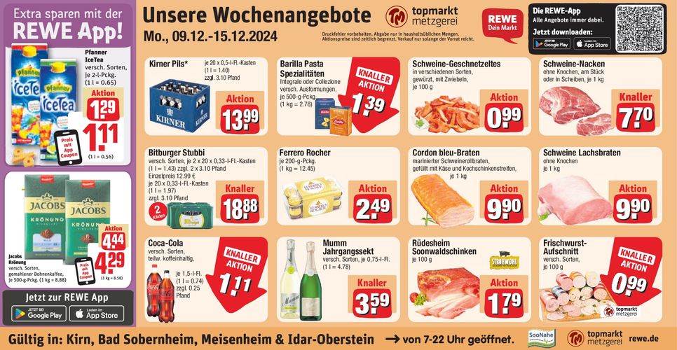 Rewe Anzeige Märkte