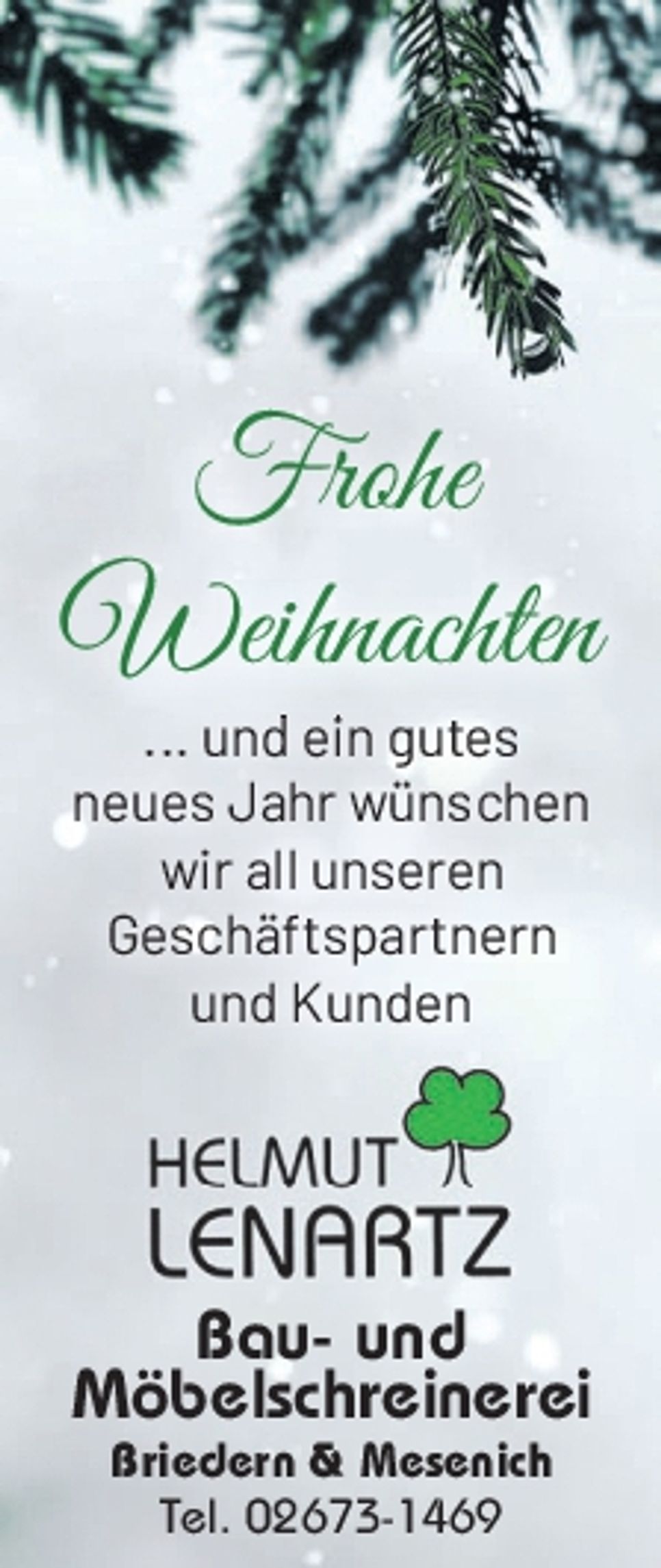 Fröhliche Weihnachten