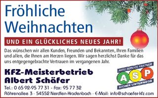 Weihnachtsgrüße 2024