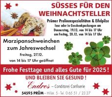 Süsses für den Weihnachtsteller