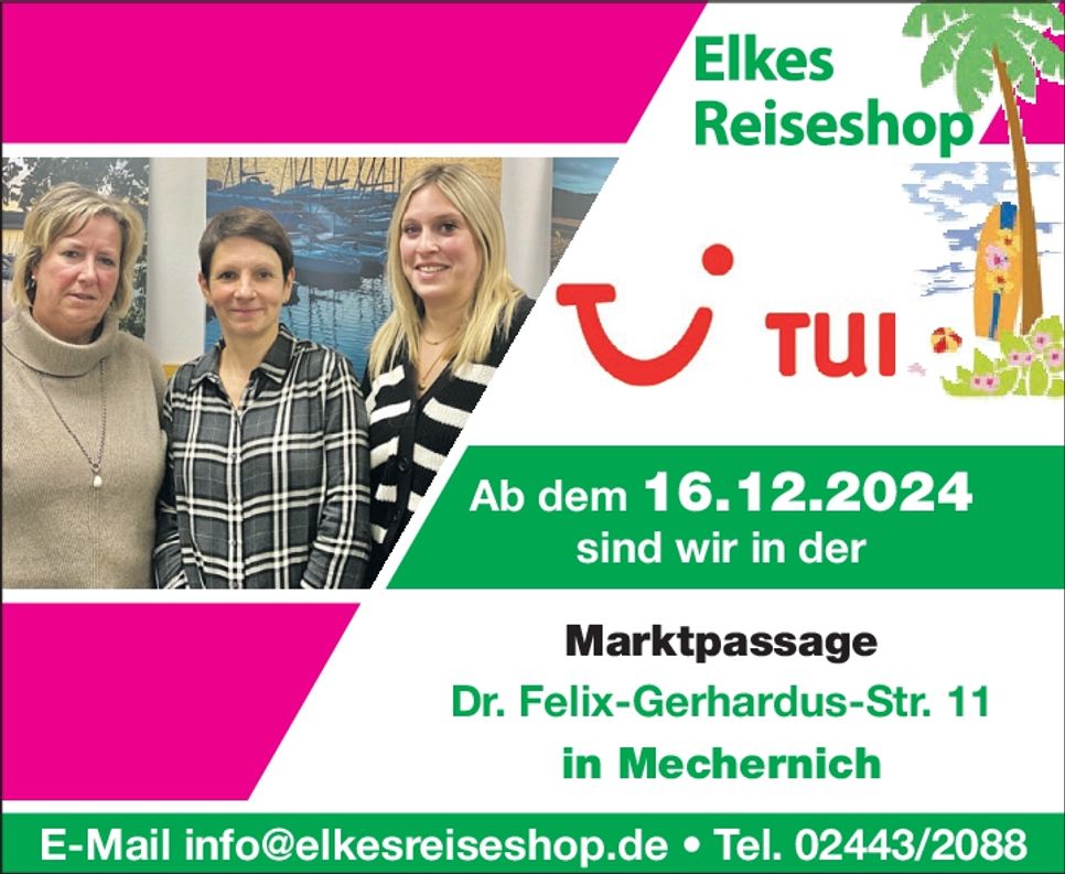 Umzug Elkes Reiseshop