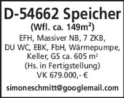 Speicher EFH - Wfl. ca. 149m²