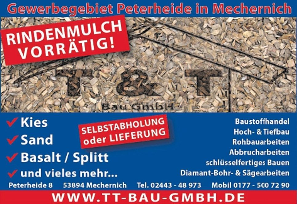 Mechernich Seite Rindemulch