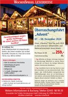 Überraschungsfahrt Advent