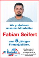 Fabian Seifert 5 Jahre