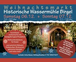 Weihnachtsmarkt Birgeler Mühle