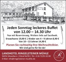 Sonntagsbuffet