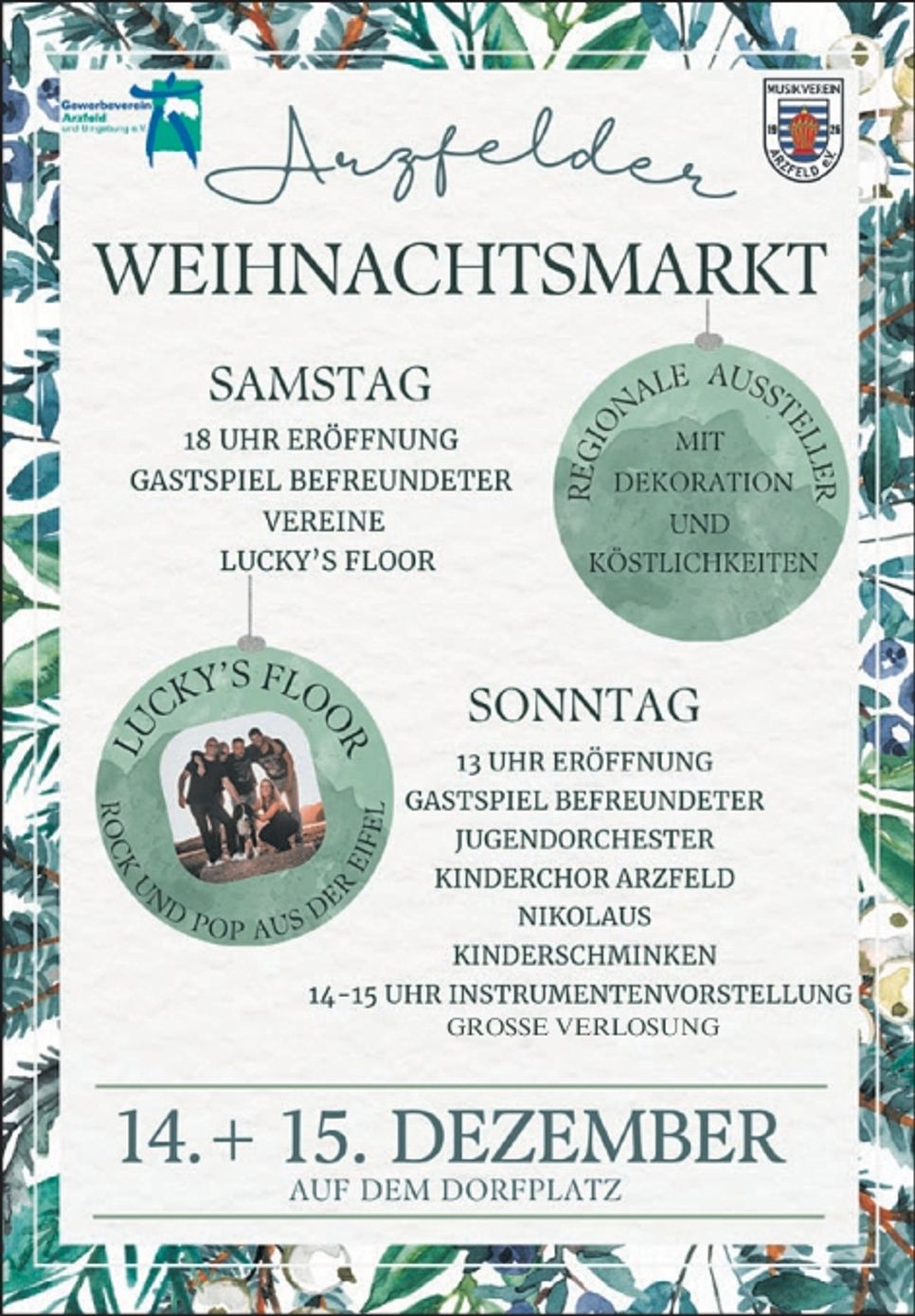 Weihnachtsmarkt Arzfeld 