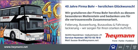 40 Jahre Bohr Busreisen