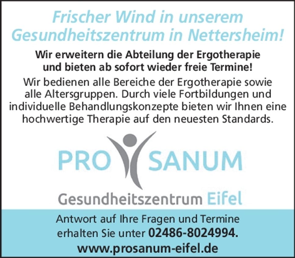 Frischer Wind im Gesundheitszentrum