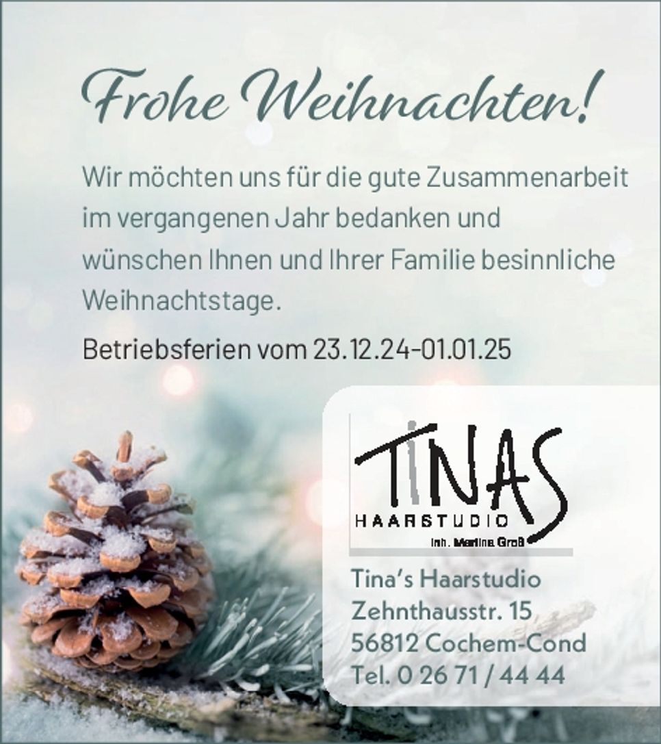 Frohe Weihnachten