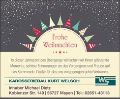 Weihnachtsgruß 2024