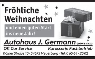 Weihnachtsgruß Neuerburg