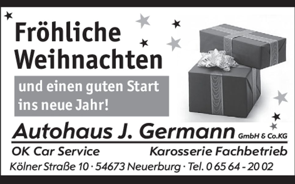 Weihnachtsgruß Neuerburg