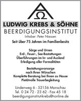 Beerdigungsinstitut Ludwig Krebs & Söhne