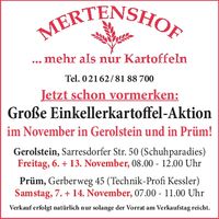 Einkellerkartoffeln