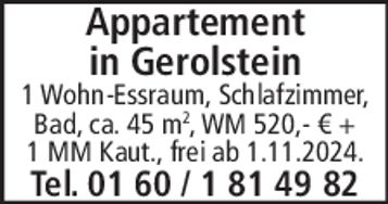 Wohnung in Gerolstein 