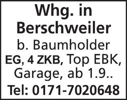 Whg. in Berschweiler
