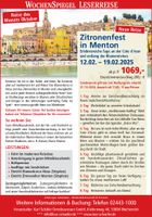 Zitronenfest in Menton