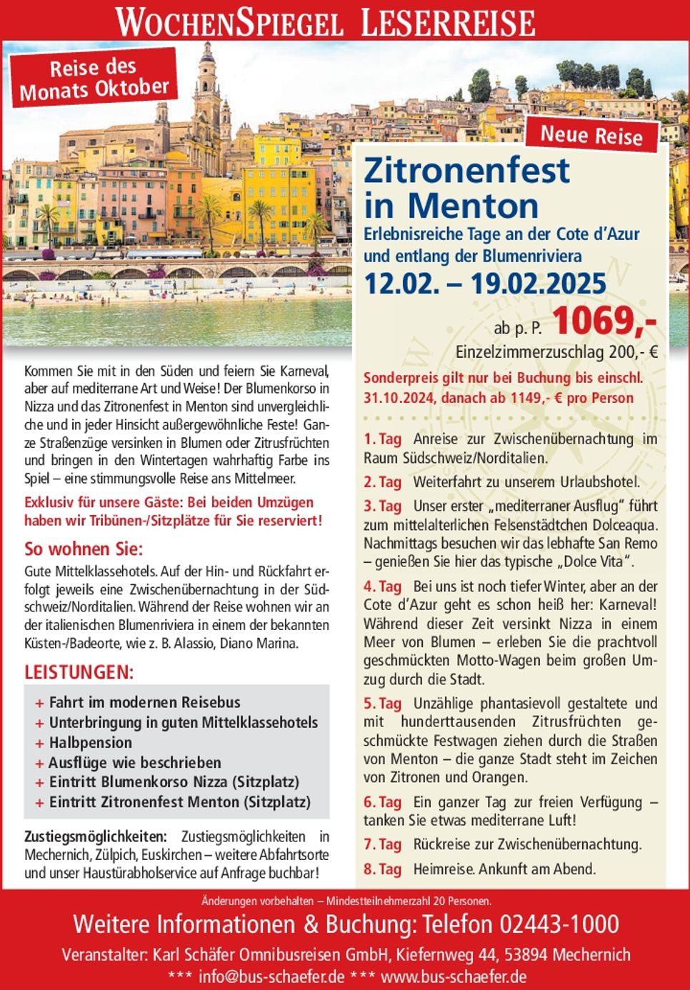 Zitronenfest in Menton