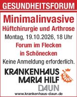 Titelanzeige Gesundheitsforum
