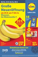 Lidl Eröffnung