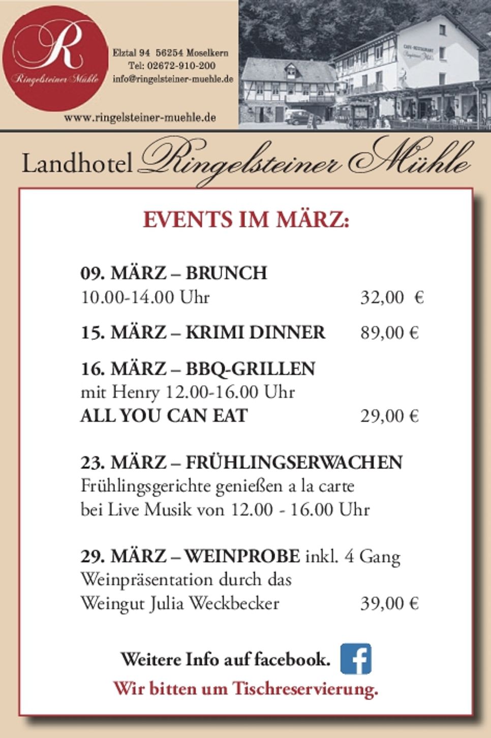 Events im März