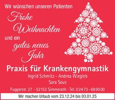 Frohe Weihnachten...