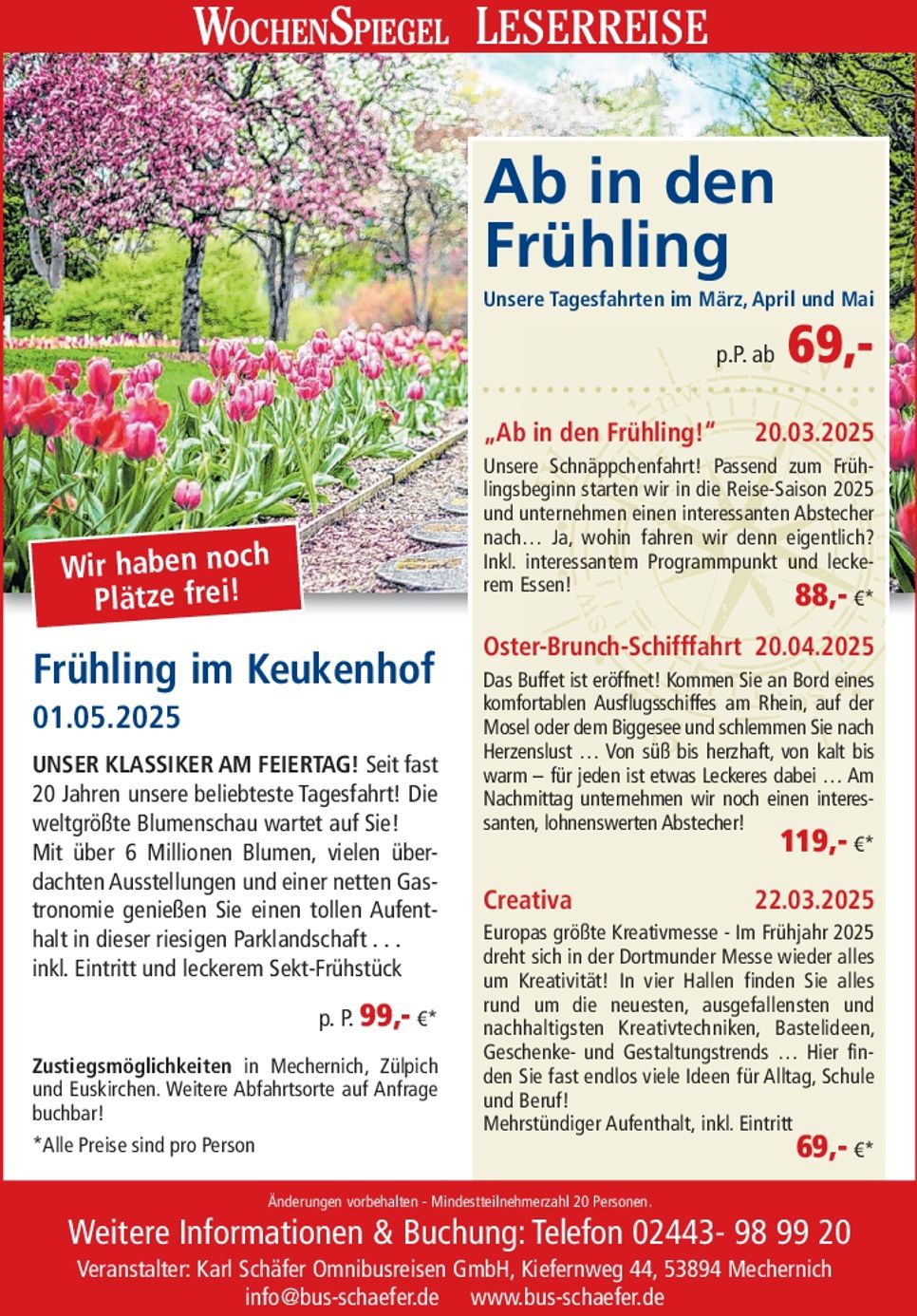 Ab in den Frühling