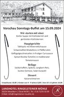 Sonntagsbuffet