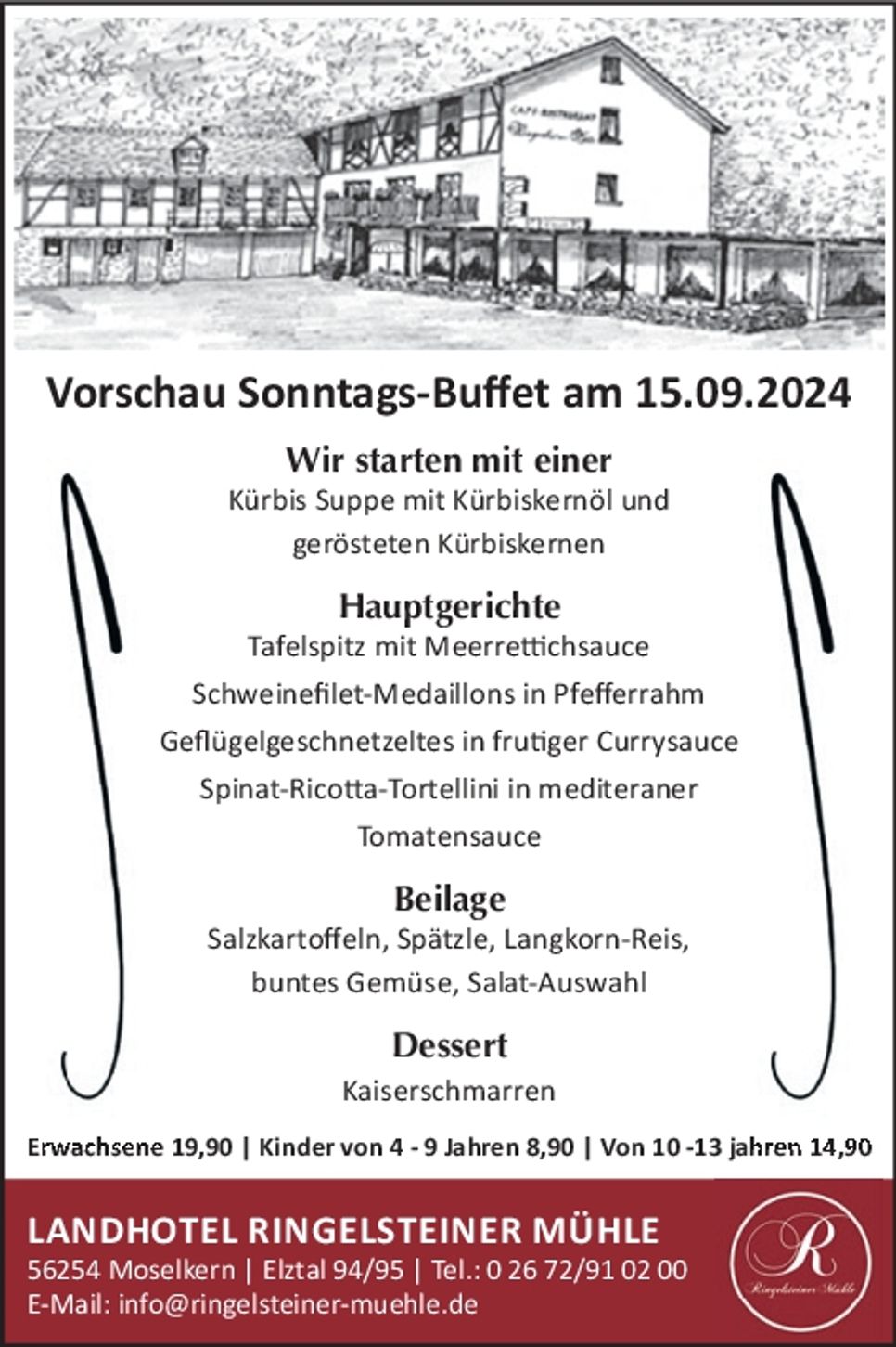 Sonntagsbuffet