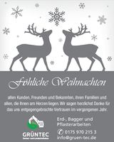 Weihnachtsanzeige