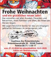 Frohe Weihnachten