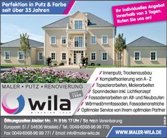 Perfektion in Putz & Farbe