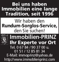 Bei uns haben Immobilien