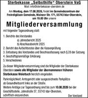 Mitgliederversammlung