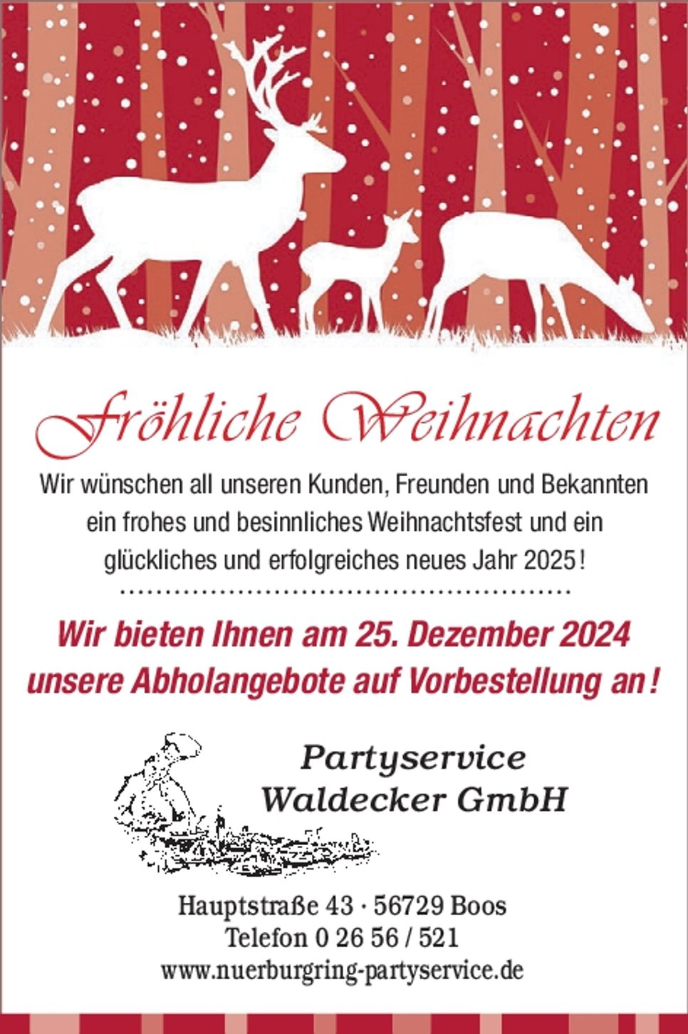 Weihnachtsgruß 2024