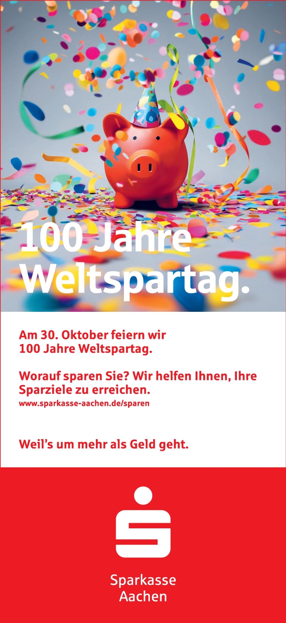 100 Jahre Weltspartag