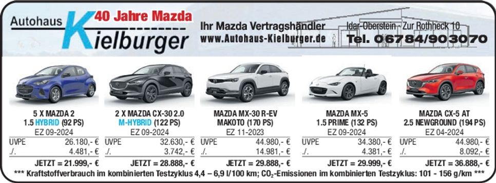 Mazda Angebote