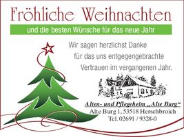 Fröhliche Weihnachten