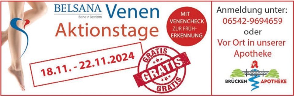 Venen Aktionstage