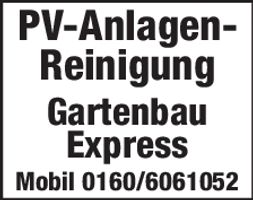 PV Anlage Reinigung