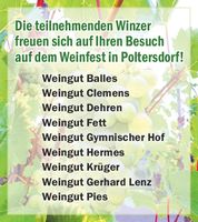 Weinfest Poltersdorf Gemeinschaftsanzeig