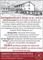 Sonntagsbuffet/ Weihnachten