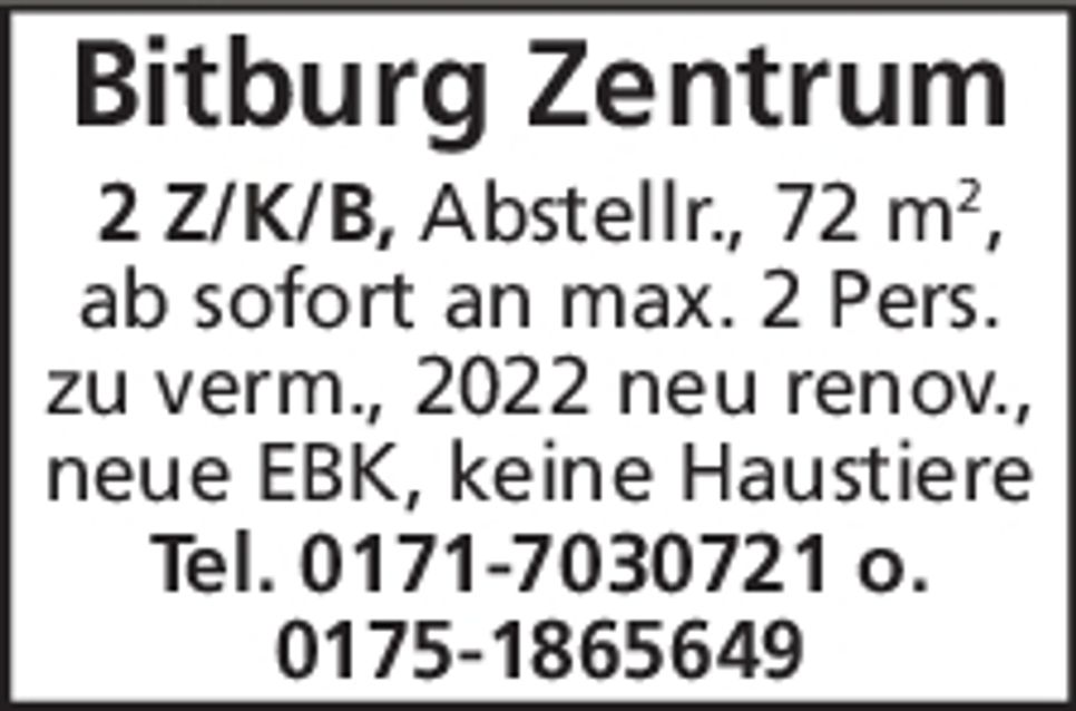 Bitburg-Zentrum