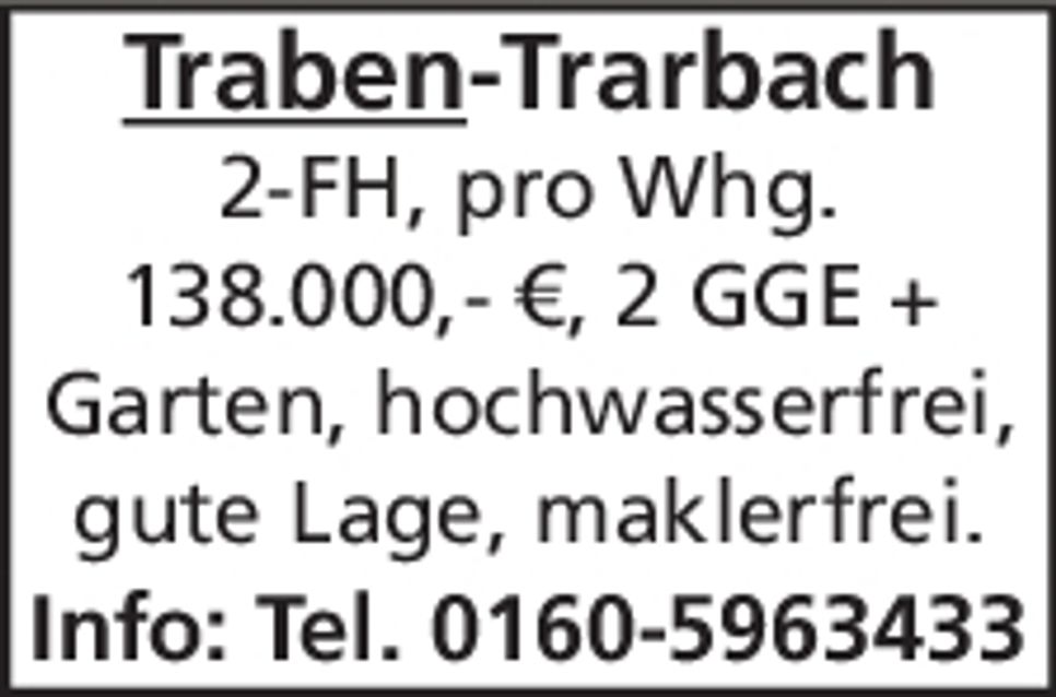 Traben-Trarbach 2FH