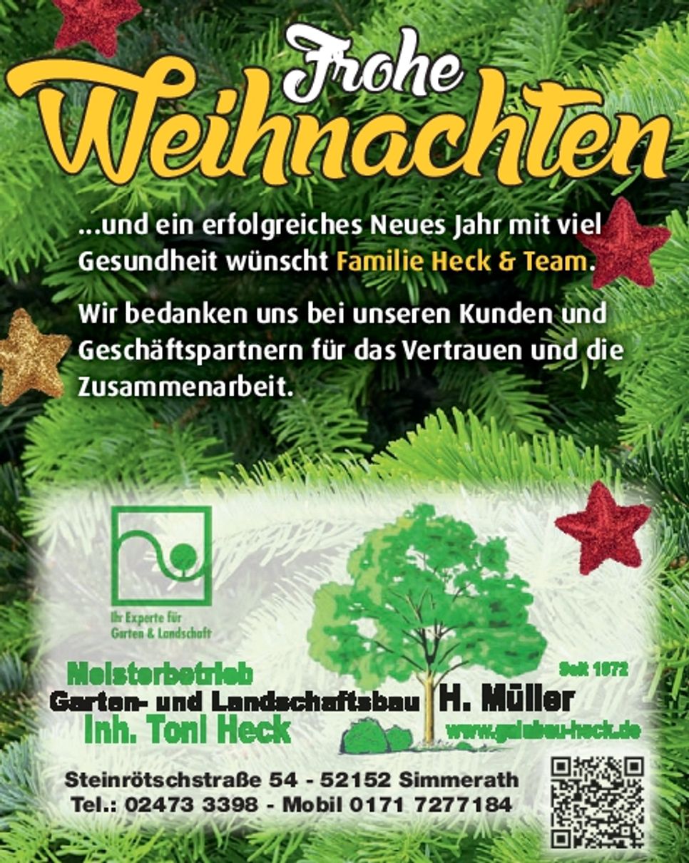 Frohe Weihnachten